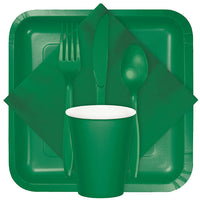 600ct Bulk Emerald Green 2 Ply Dinner Napkins