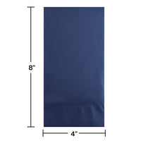 192ct Bulk Navy 3 Ply Guest Towels