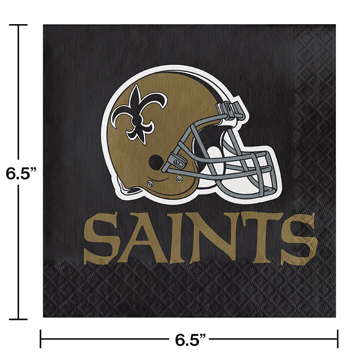 192ct Bulk New Orleans Saints Luncheon Napkins