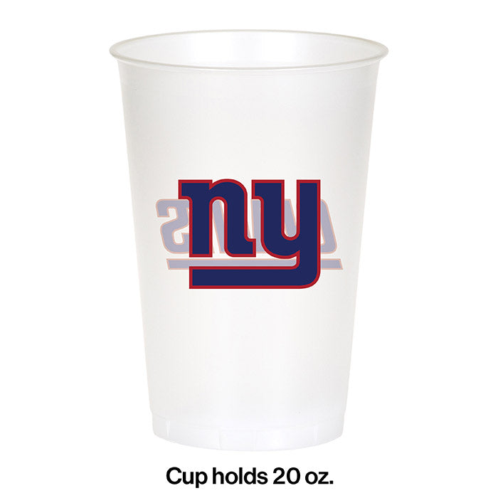 96ct Bulk New York Giants 20 oz Plastic Cups