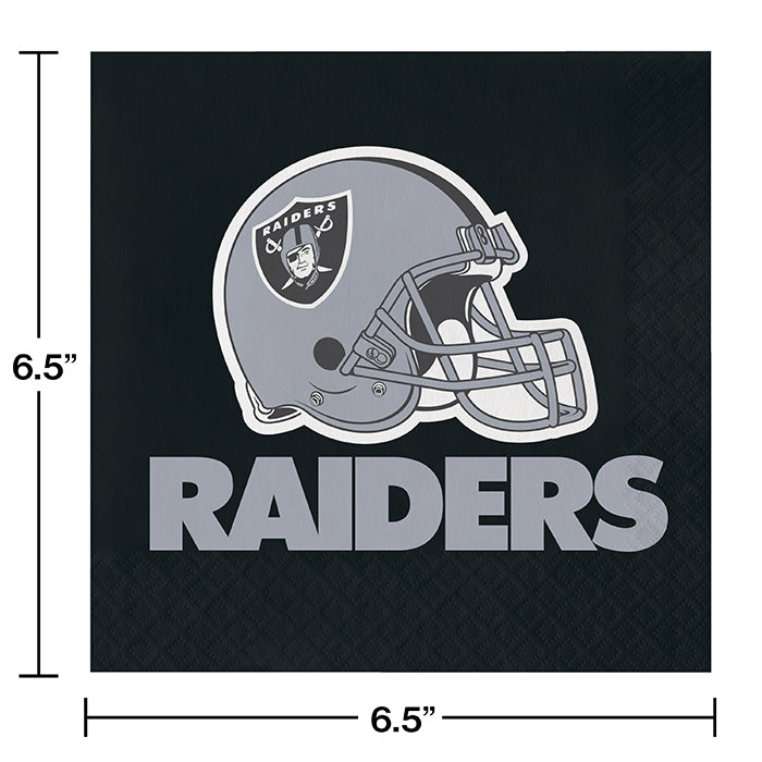 192/Case Bulk Las Vegas Raiders Luncheon Napkins