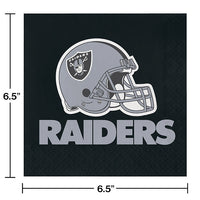 192/Case Bulk Las Vegas Raiders Luncheon Napkins