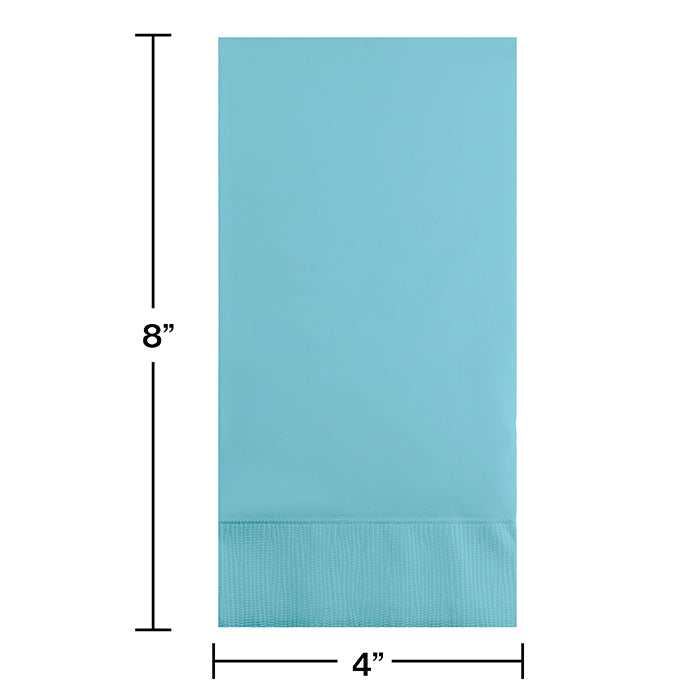 192ct Bulk Pastel Blue 3 Ply Guest Towels