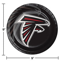 96ct Bulk Atlanta Falcons Dinner Plates