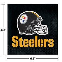 192/Case Bulk Pittsburgh Steelers Luncheon Napkins