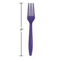 288ct Bulk Purple Plastic Forks