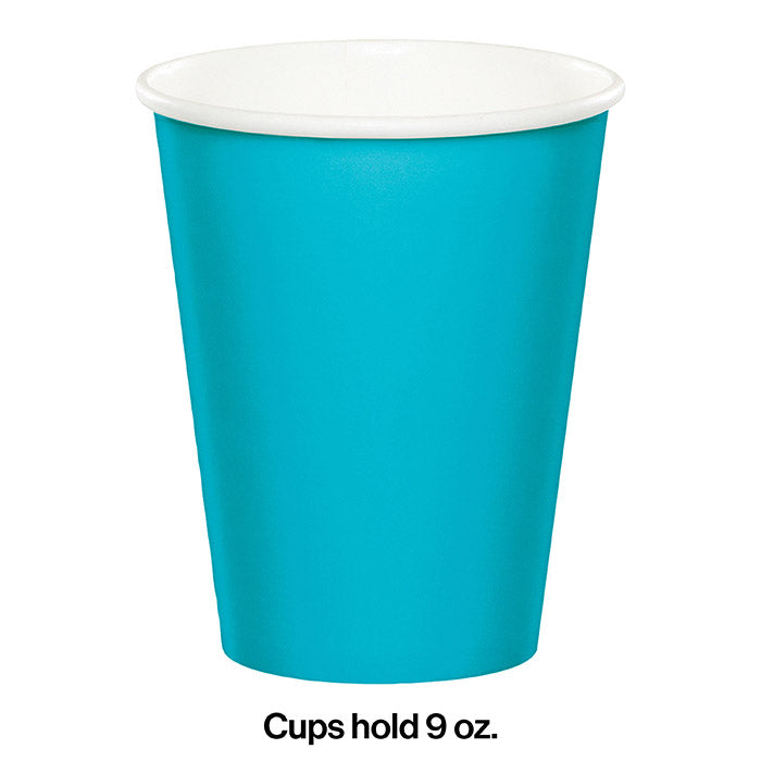 240ct Bulk Bermuda Blue 9 oz Hot & Cold Cups