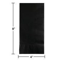 600ct Bulk Black Velvet 2 Ply Dinner Napkins