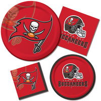 96/Case Bulk Tampa Bay Buccaneers Dinner Plates