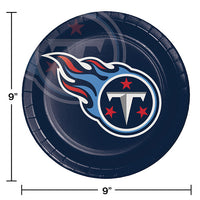 96ct Bulk Tennessee Titans Dinner Plates