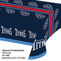 12ct Bulk Tennessee Titans Table Covers