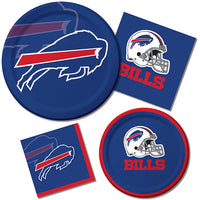 96/Case Bulk Buffalo Bills Dinner Plates