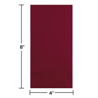 192ct Bulk Burgundy 3 Ply Guest Towels