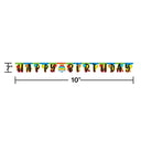 12ct Bulk Rainbow Cake Party Banners