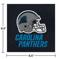 192/Case Bulk Carolina Panthers Luncheon Napkins