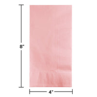 600ct Bulk Classic Pink 2 Ply Dinner Napkins