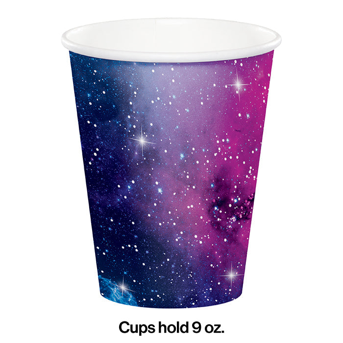 96ct Bulk Galaxy Party 9 oz Cups