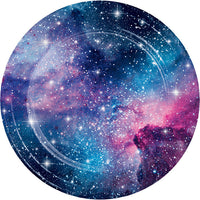96 pc Bulk Galaxy Party Dinner Plates - Party Themes by Creative Converting