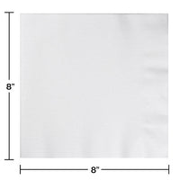 288ct Bulk White Better than Linen Dinner Napkins