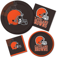192/Case Bulk Cleveland Browns Luncheon Napkins