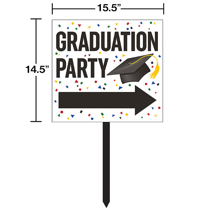6ct Bulk Graduation Yard Signs