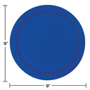 240ct Bulk Cobalt Blue Sturdy Style Dinner Plates