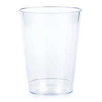 Bulk 96 pc Clear 12 oz Plastic Tumblers  - Solid Color Party Tableware by Creative Converting