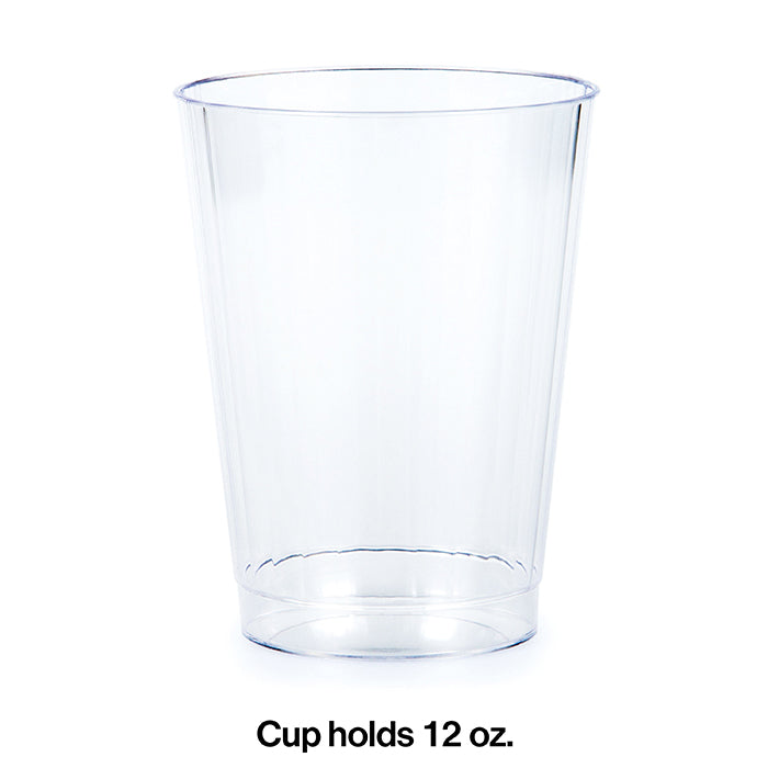 96ct Bulk 12 oz Plastic Tumblers