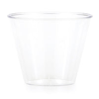 Bulk 96 pc Clear 9 oz Plastic Tumblers  - Solid Color Party Tableware by Creative Converting