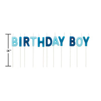 12ct Bulk Birthday Boy Pick Candles