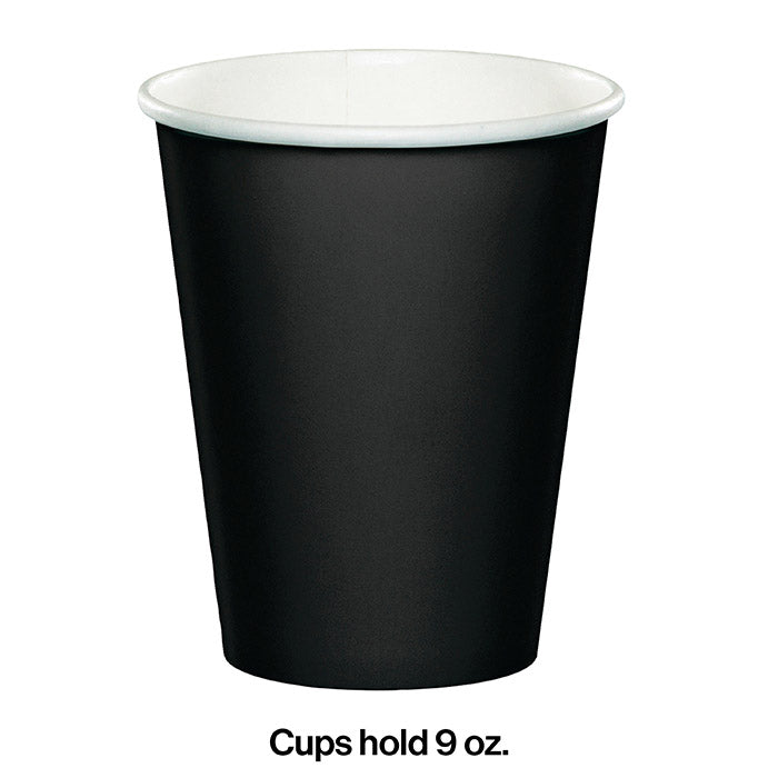 240ct Bulk Black Velvet 9 oz Hot & Cold Cups
