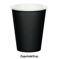 240ct Bulk Black Velvet 9 oz Hot & Cold Cups