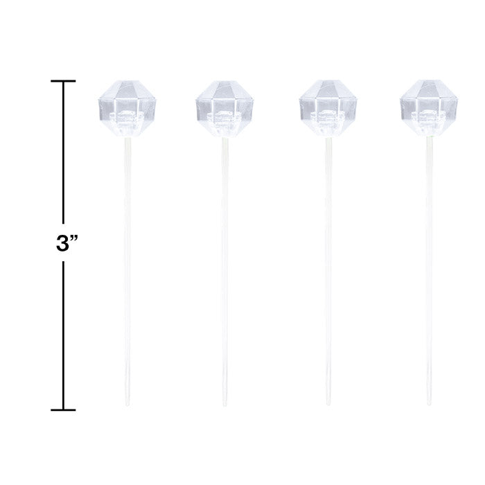 96ct Bulk Clear TrendWare Party Picks