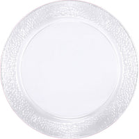 24 pc Bulk Clear Pebble Plastic Trays - Party Themes by Creative Converting