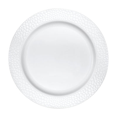 120 pc Bulk Pearl Pebble Plastic Banquet Plates - Party Themes by Creative Converting