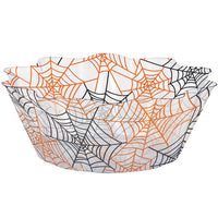 12 pc Bulk Spiderwebs Fluted Bowls - Halloween Party Supplies by Creative Converting