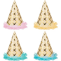 48 pc Bulk Ice Cream Party Party Hats - Birthday Party Supplies by Creative Converting