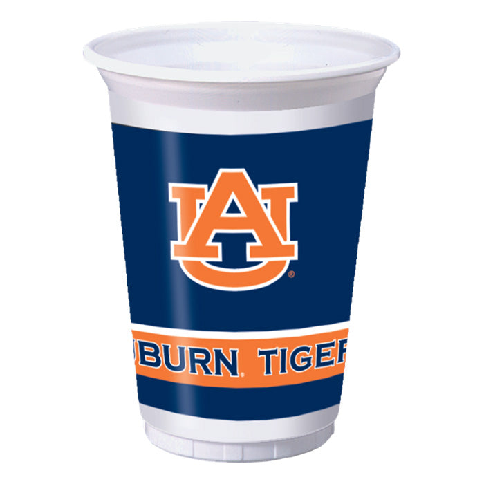 96 pc Bulk Auburn 20 oz Plastic Cups - Sports Party Supplies by Creative Converting