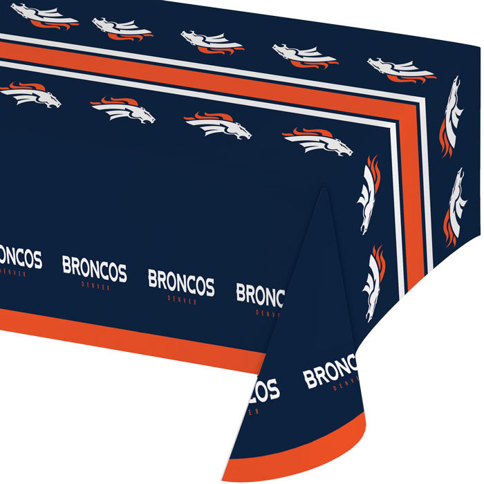 12 pc Bulk Denver Broncos Table Covers - Sports Party Supplies by Creative Converting