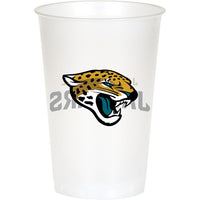 96/Case Bulk Jacksonville Jaguars 20 oz Plastic Cups