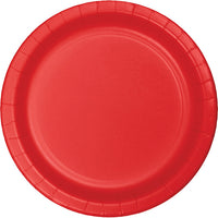Bulk 900 pc Classic Red 8.75 inch Dinner Plates - Solid Color Party Tableware by Creative Converting