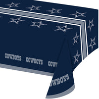12 pc Bulk Dallas Cowboys Table Covers - Sports Party Supplies by Creative Converting