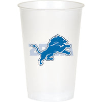 96 pc Bulk Detroit Lions 20 oz Plastic Cups - Sports Party Supplies by Creative Converting