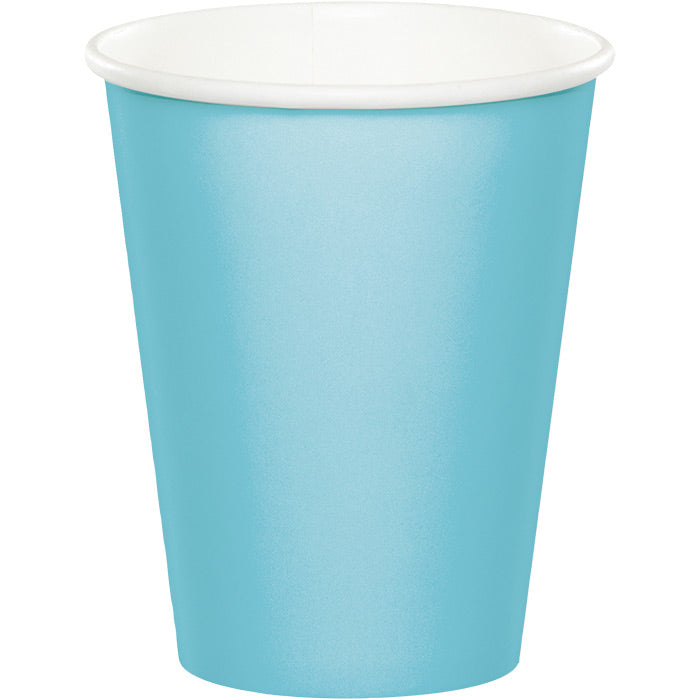 Bulk 240 pc Pastel Blue 9 oz Hot & Cold Cups - Solid Color Party Tableware by Creative Converting