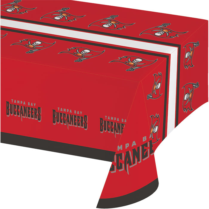 12 pc Bulk Tampa Bay Buccaneers Table Covers - Sports Party Supplies by Creative Converting