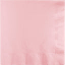Bulk 250 pc Classic Pink Dinner Napkins 3 Ply  - Solid Color Party Tableware by Creative Converting