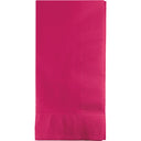 Bulk 600 pc Hot Magenta 2 Ply Dinner Napkins  - Solid Color Party Tableware by Creative Converting