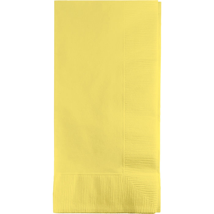 Bulk 600 pc Mimosa 2 Ply Dinner Napkins  - Solid Color Party Tableware by Creative Converting