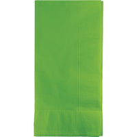 Bulk 600 pc Fresh Lime 2 Ply Dinner Napkins  - Solid Color Party Tableware by Creative Converting