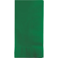 Bulk 600 pc Emerald Green 2 Ply Dinner Napkins  - Solid Color Party Tableware by Creative Converting